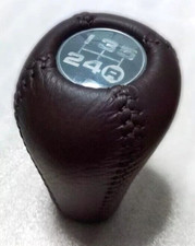 Toyota Old Car 5mt Maroon Genuine Leather Shift Knob Ae86 At The Time Jp Unused Toyota Old Car 5mt Maroon Genuine Leather Shift Knob Ae86 At The Time Jp Unused