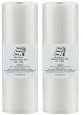 Sealer Bags 2-11"x50' Rolls Food Magic Seal for Vacuum Sealer Food Storage Bags 