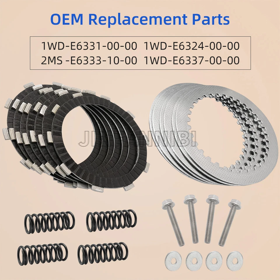 Placas de aço de fricção de embreagem com kit de molas para Yamaha R3 YZFR3 YZF R3 2015-2023 - Imagem 3 de 4