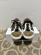Kenneth Cole Women's Kam Animal Print Sneakers Black Size 6 M