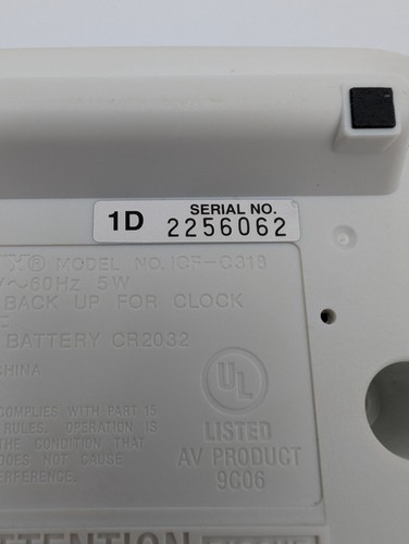 Sony Dream Machine ICF-C318 FM/AM radio orologio doppia sveglia ora automatica luce diurna - Foto 17 di 21