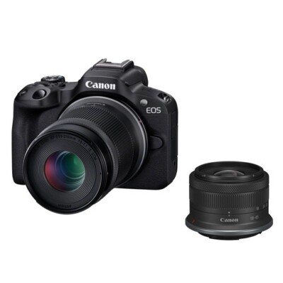 Canon EOS R50 + RF-S 18-45mm IS STM + RF-S 55-210mm F5-7.1 Objektiv