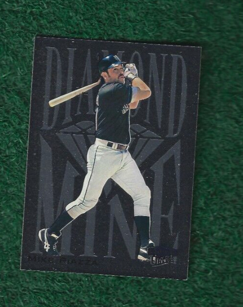 MIKE PIAZZA - MLB HOF - 2000 FLEER ULTRA DIAMOND MINE INSERT CARD # 6DM - METS