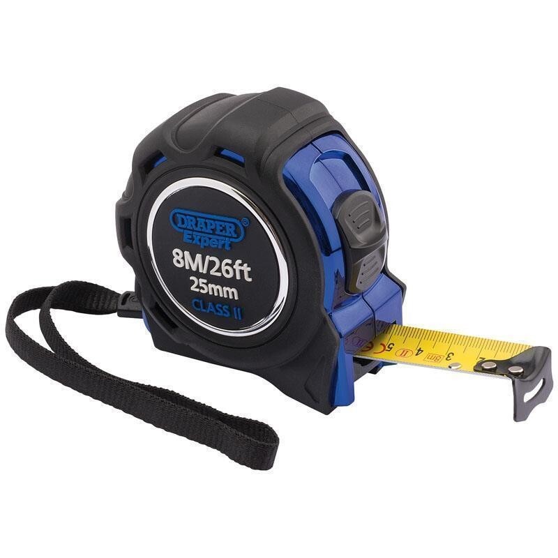 Draper Expert 59819 8M 26Ft x 25mm Measuring Tape Class II
