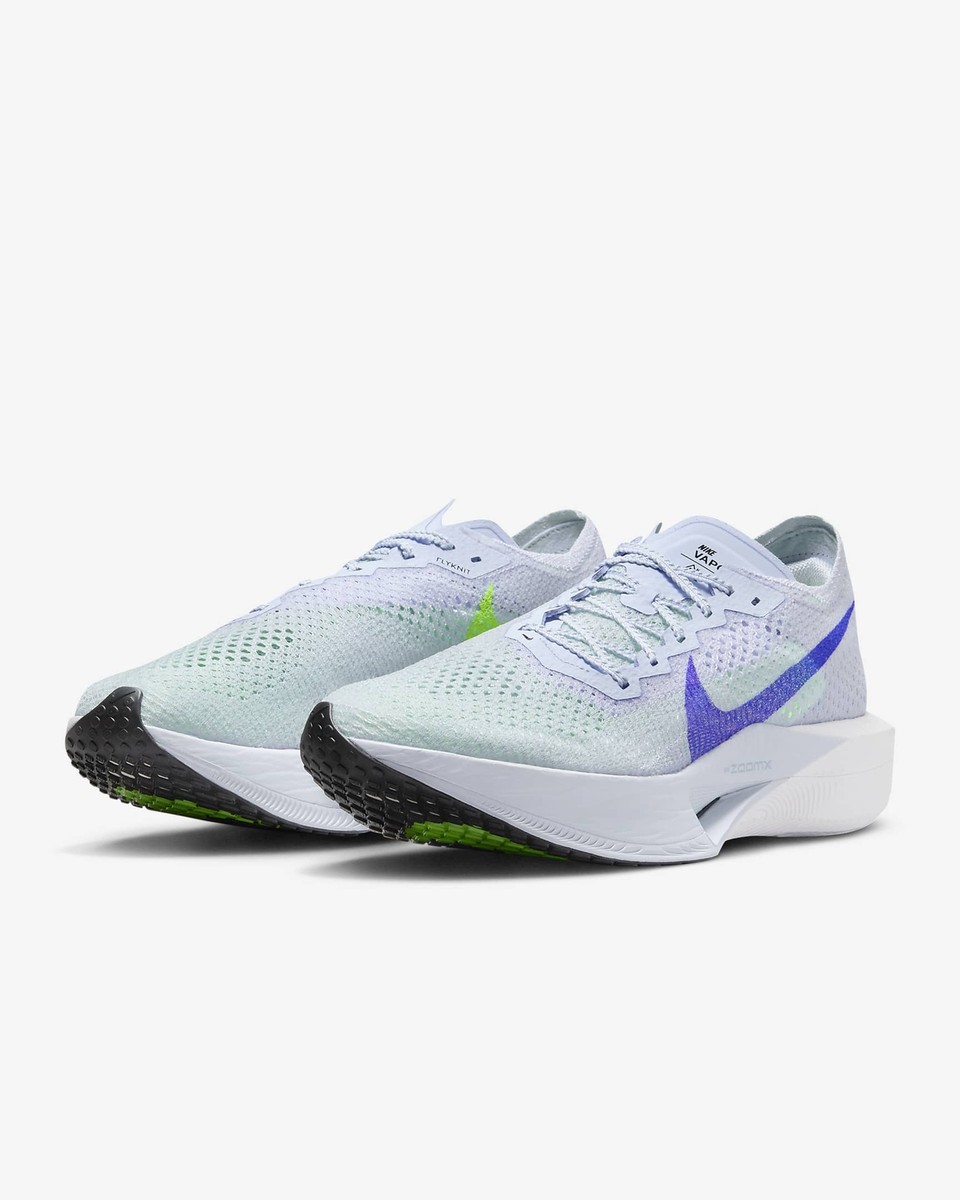 Nike ZoomX VaporFly NEXT% 3 Men Size 7.5 Racing Football Grey Blue DV4129-006 Nike ZoomX Vaporfly Next% 3 Football Grey Racer Blue DV4129  main image 2