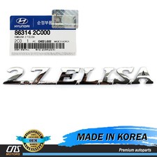 Genuine Emblem 2.7 Elisa For 2001-2008 Hyundai Tiburon Tuscani 863142c000