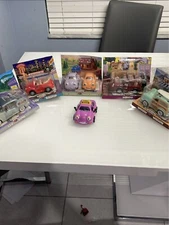 Vintage The Chevron Cars Collectable Toys Lot of 7 Pieces 5 In Packing 1998-2004