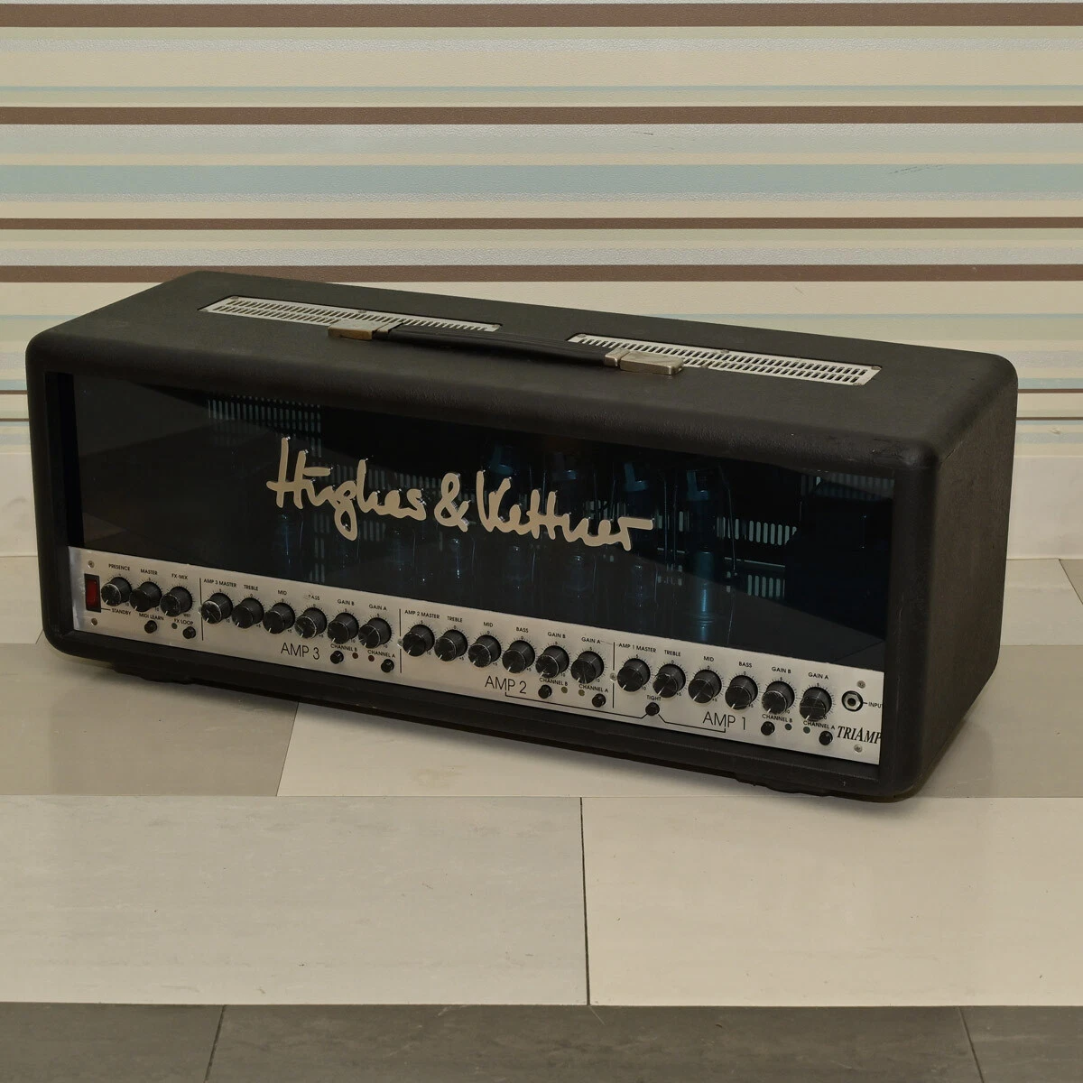 Super Used Hughes Kettner Triamp MKI Head Amplifier for Guitar Use