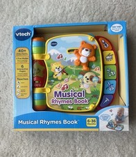 New In Bow, VTech, Musical Rhymes Educational Book for Babies, 6m+