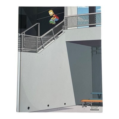 The Skate Book by Lance Mountain Bart Simpson Coffee Table 2008 Skateboard VG