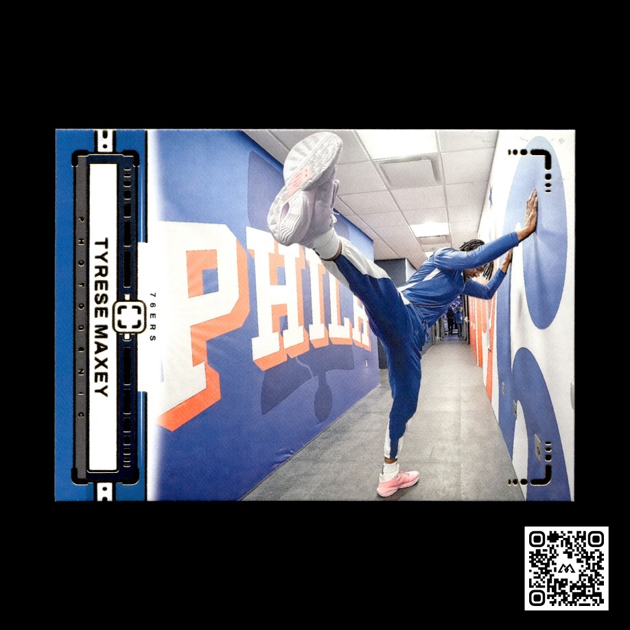 2023-24 Panini Photogenic #106 Tyrese Maxey