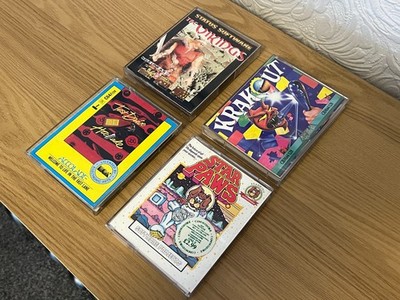 4 x Commodore 64 C64 diverse Kassettenspiele - ungetestet - ️Retro Geschenkidee ️