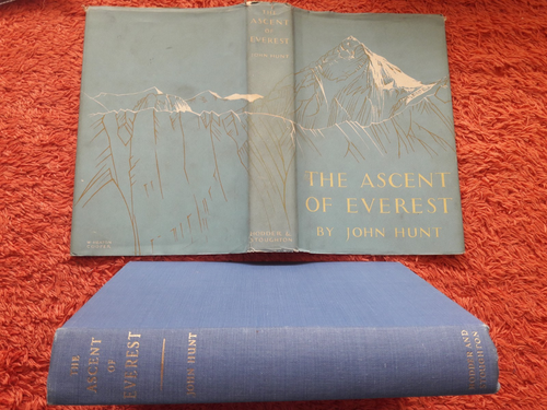 "THE ASCENT OF EVEREST" BY JOHN HUNT (HB) Signed - Imagen 7 de 7