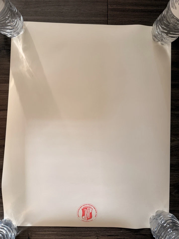 David Bowie Pop Art Screenprint 19x16 Limited Edition Nakatomi Inc Austin TX - Image 2 of 3