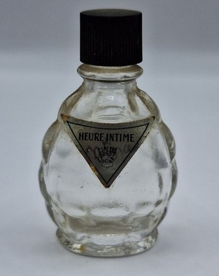 Vintage Heure Intime by Vigny Eau de Cologne Empty 2'' Bottle