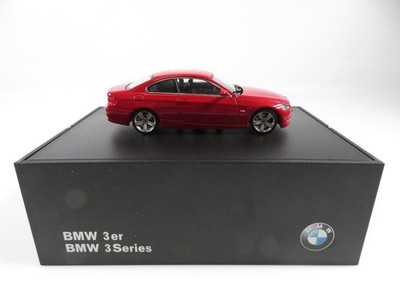1:43 Autoart BMW 3er Series rot ADAC 2007 gelber Engel Werbemodell 