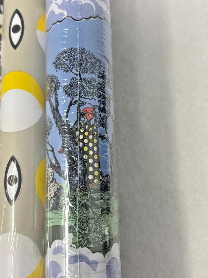 Ikea Wrapping Paper Rolls Glodande 22.60 sq ft RARE HTF - 4 Rolls - Image 3 of 4
