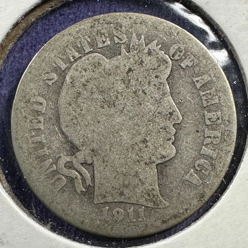 1911 10C Barber Dime (88531)