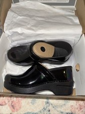 Dansko Professional Women's Clogs Petrol Patent Size 36