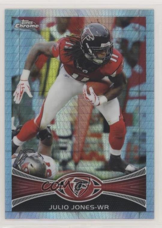 2012 Topps Chrome Prism Refractor 48/216 Julio Jones #217 k5j