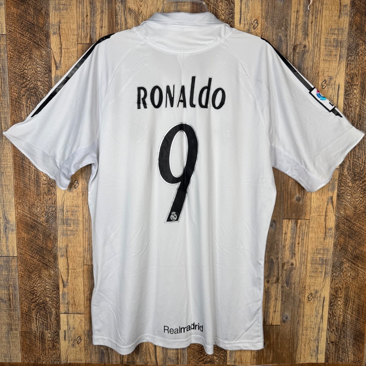 レアル・マドリード 2005/06 ロナウド 9番 ホームユニフォーム Real Madrid 2005-06 Home Soccer Jersey RONALDO #9 Adidas