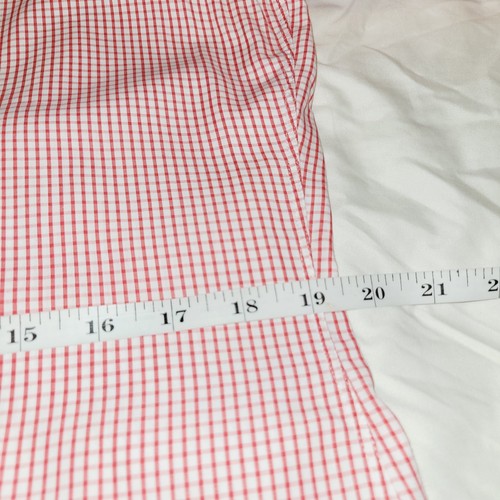 Turnbull Asser Shirt Red Plaid Bespoke Luxury 007 Dr No Style London Career - Picture 10 of 16