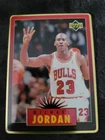 1996 Upper Deck Michael Jordan Metal / Tin Card #5.