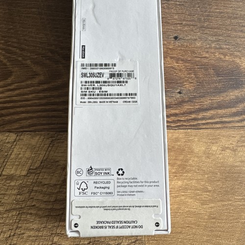 Samsung Galaxy Watch 7 40 mm SM-L305U 32 Go | Aluminium crème avec bracelet | LTE + GPS - Photo 4 sur 5