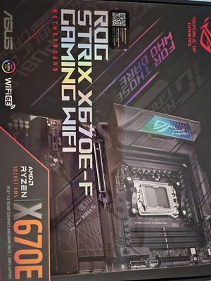 ASUS ROG Strix X670E-F Gaming WiFi AM5 ATX AMD Mainboard