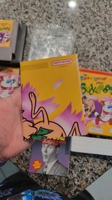 Ren & Stimpy Show: Buckaroo (NES, 1993) Complete w/Poster Pristine Condition 