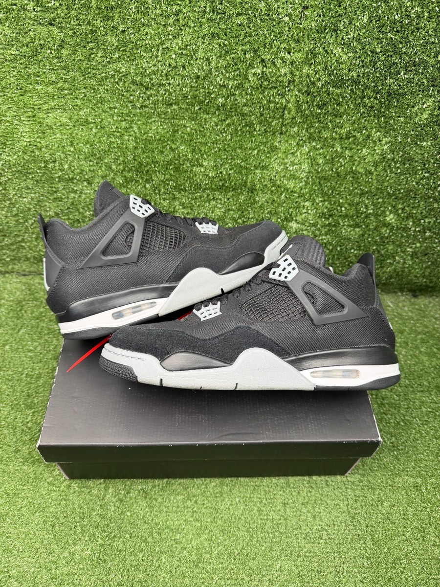 Size 11 - Jordan 4 Retro SE Mid Black Canvas | eBay