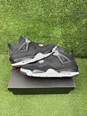 Size 11 - Jordan 4 Retro SE Mid Black Canvas | eBay