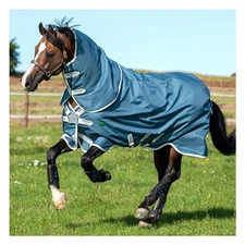 HORSEWARE IRELAND Amigo AmECO 12 Plus (100g Light) Teal/Grey Turnout AAROJ2-CTJ0