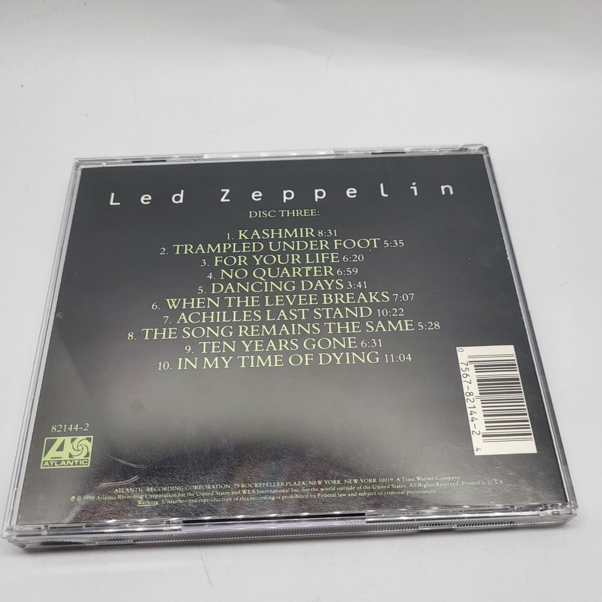 Led Zeppelin III by Led Zeppelin Disc 3 From 4 CD Box Set CD