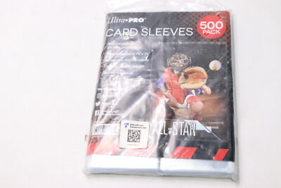 (500-Pk) Ultra Pro Card Soft Sleeves 2-5/8'' x 3-5/8'' 83647