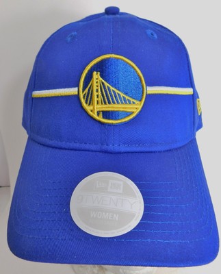 Golden State Warriors Hat Womens NBA New Era 9TWENTY Adjustable Strapback Cap