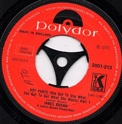 JAMES BROWN Hotpants POLYDOR RECORDS.