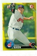 2016 Bowman Prospects Yellow BRADY AIKEN (RC) rookie #BP7   [Mint]