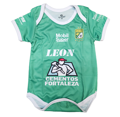 Club Leon La Fiera Baby Unisex One Piece Short Sleeve Mameluco