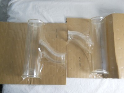 Schott Glass Drainline Fitting, Comb Y1/8 Bend Single, 3'' x 2'', 2 pieces in box.