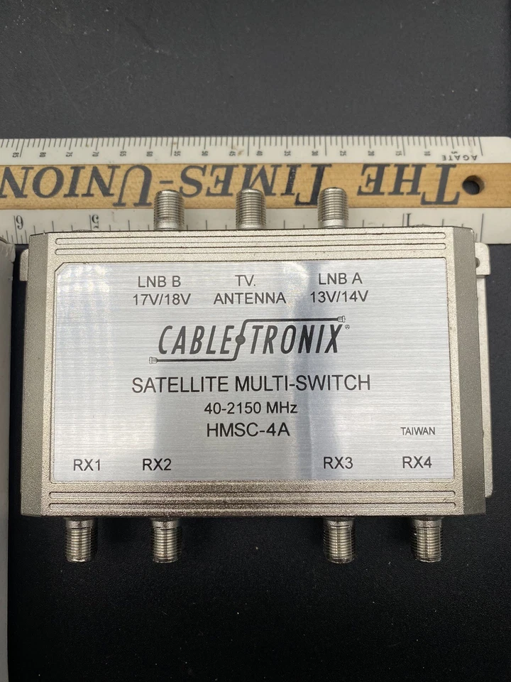 NOS Cabletronix HMSC-4A Four Port Satellite Multi-Switch - Image 2 of 3