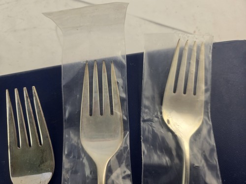Juego de 6 tenedores de ensalada de plata esterlina de 6 7/8" tapices de Reed & Barton 7,3 oz. Precintado - Imagen 6 de 18