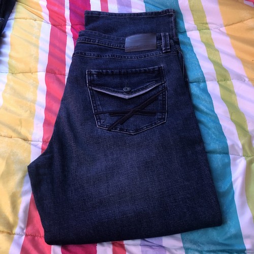 TK Axel Jeans Men’s 40x32 Slim Boot Cut Dark Blue Denim Stretch 5 Pockets
