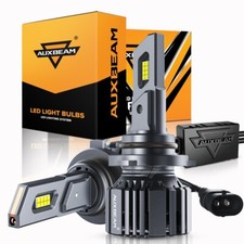 Auxbeam Canbus 9006 Led Headlight Kit Low Beam Bulb Super Bright 6500k White 90w