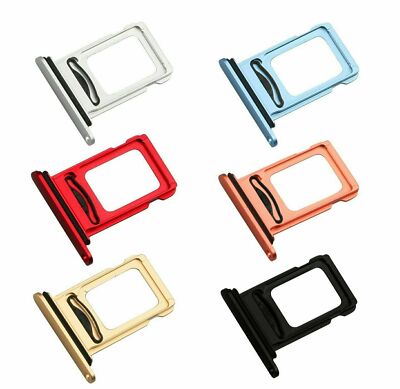 New Dual Sim Card Holder Tray Nano Waterproof For iPhone 11 12 Pro Max XR X Xs