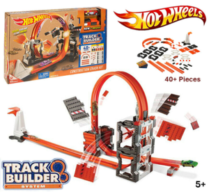 hot wheels track builder 40 pieces