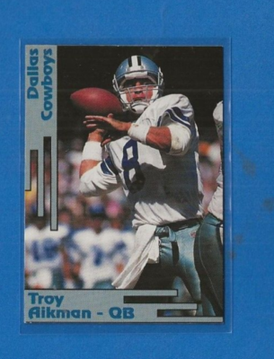 Troy Aikman 1992 SCD Pocket Price Guide -# 26 - Oddball item
