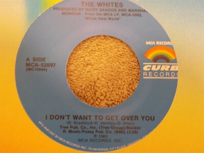 THE WHITES Down In Louisiana / I Don't Want To Get Over You 7'' 45 EX