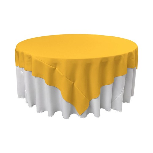 LA Leinen Polyester Popeline Quadratische Tischdecke, 72 x 72 Zoll Made in USA - Bild 38 von 39