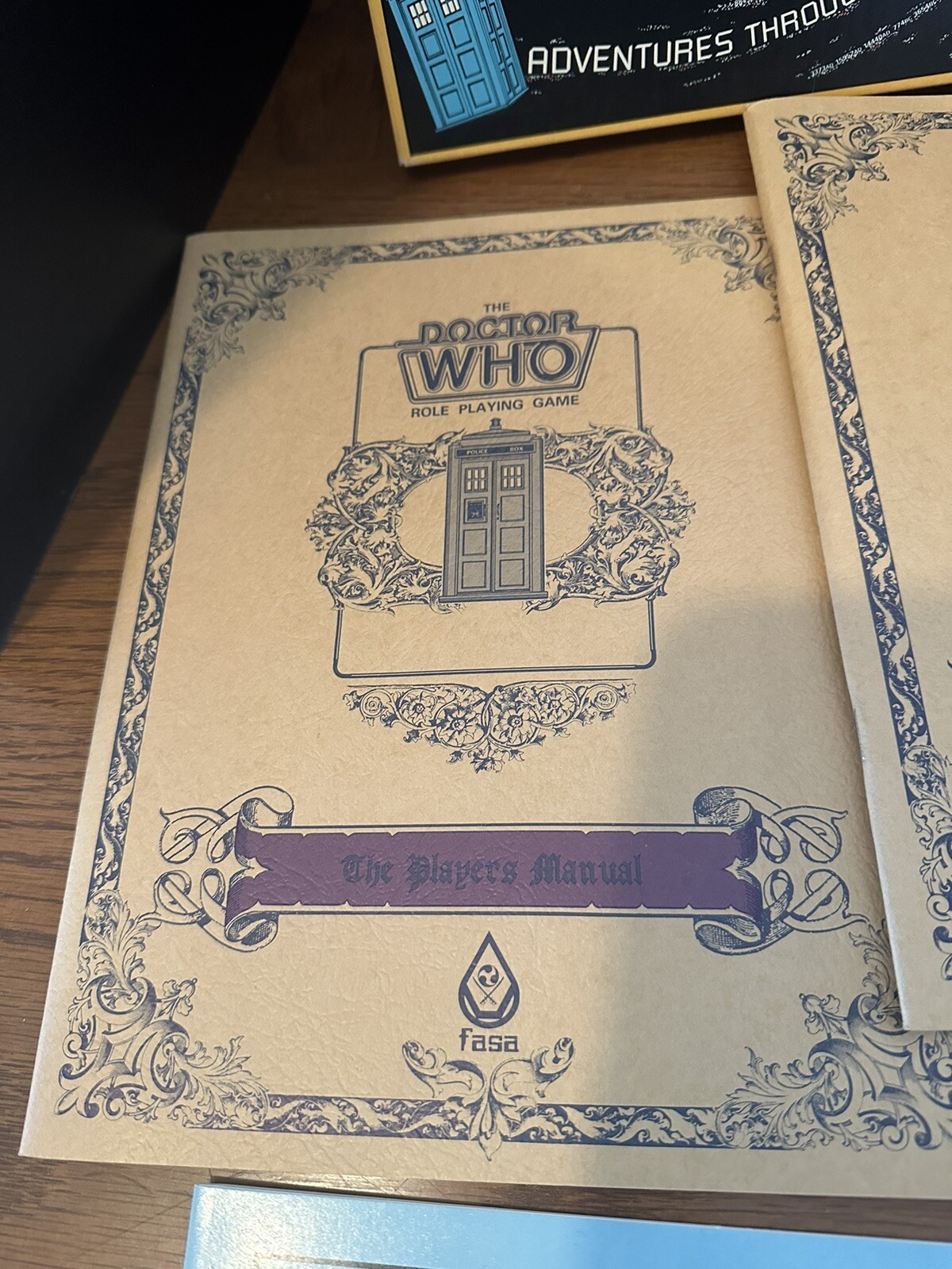 Doctor Who RPG (FASA, 1985): Roleplay Among the Classic Time Lords –  Wayne's Books